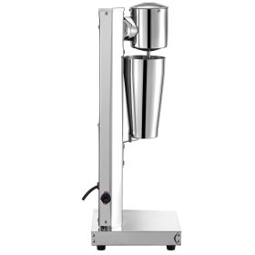Milkshake Maker Kit, Stainless Steel Electric Milkshake Maker, 180W Milkshake Machine, Single Head Classic Milkshake Maker with 800ml Cup