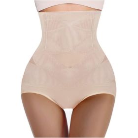 Womens' Tummy Control High Waist Trainer Body Shaper (Color: skin, size: 3XL)